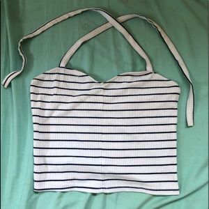 Striped Crop Top